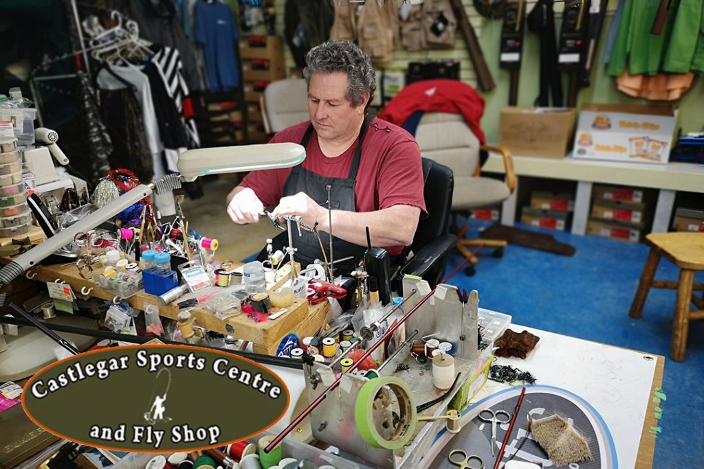 Castlegar Sports Centre and Fly Shop Fly Tying